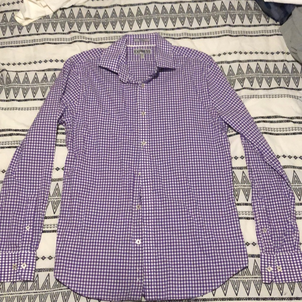 Men’s Express Fitted Button Up